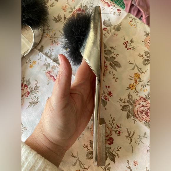 Frances Valentine Pauline Silver flats 8.5 - Picture 10 of 11